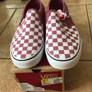 Vans checkerboard Asher shoes